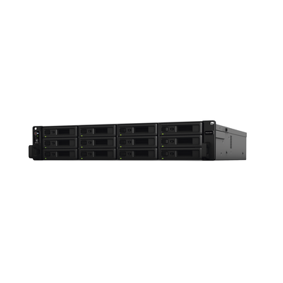 Servidor NAS para rack de 12 bahías / Expandible a 24 bahías / Hasta 288 TB / Doble fuente de poder