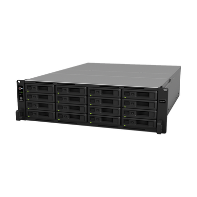 Servidor NAS para rack de 16 bahías / Expandible a 28 bahías / Hasta 336 TB