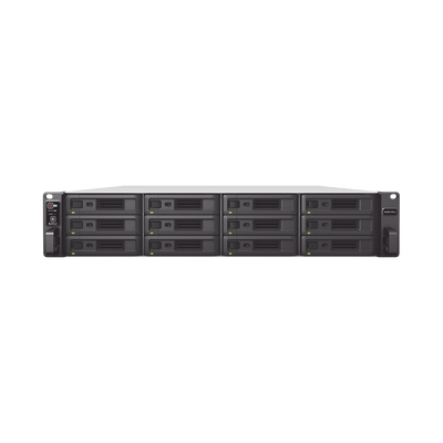 Servidor NAS para rack de 12 bahías / Expandible a 36 bahías / Hasta 432 TB / Doble fuente de poder