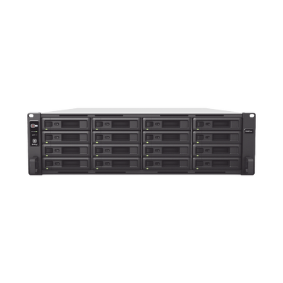 Servidor NAS para Rack (3 U) de 16 Bahías (Expandible a 40 Bahías) / Hasta 720 TB / 16GB RAM / Servicio Nube Gratis (P2P) / Administración Remota y Respaldo Programado