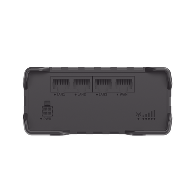 Router LTE dual SIM, 4 puertos Ethernet, conectorizado, Bandas B1, B2, B3, B4, B5, B7, B8, B28, B66