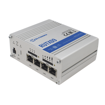 Router Industrial LTE(4.5G) Cat6, 4 puertos Gigabit, Doble ranura SIM, GNSS