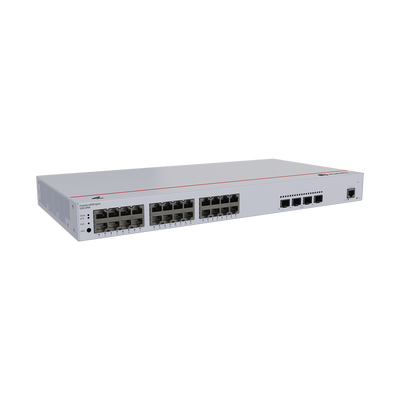 Switch Gigabit Administrable PoE Capa 2 / 24 puertos 10/100/1000 Mbps (PoE) / 4 Puertos SFP+ Uplink / 400W / PoE Perpetuo / Administración Nube Gratis