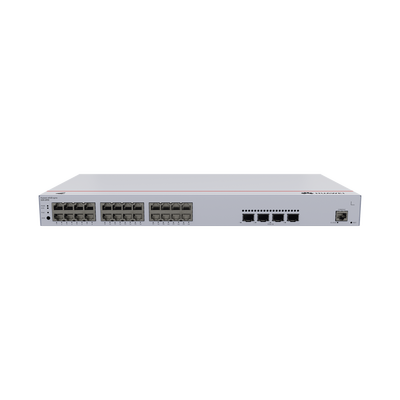 Switch Gigabit Administrable PoE Capa 2 / 24 puertos 10/100/1000 Mbps (PoE) / 4 Puertos SFP+ Uplink / 400W / PoE Perpetuo / Administración Nube Gratis