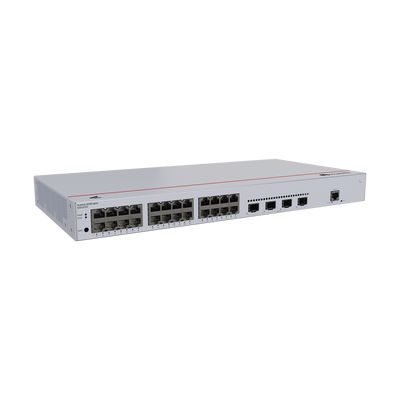 Switch Gigabit Administrable Capa 2 / 24 puertos 10/100/1000 Mbps / 4 Puertos SFP+ Uplink / Administración Nube Gratis