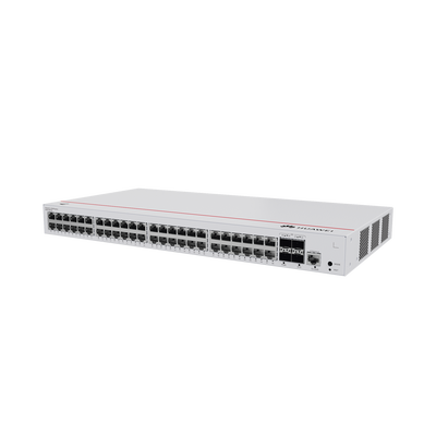 Switch Gigabit Administrable Capa 2 / 48 puertos 10/100/1000 Mbps / 4 Puertos SFP Uplink / Administración Nube Gratis