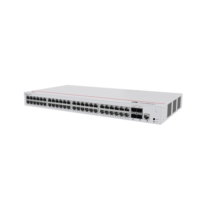 Switch Gigabit Administrable Capa 2 / 48 puertos 10/100/1000 Mbps / 4 Puertos SFP+ Uplink / Administración Nube Gratis