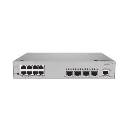 Switch Gigabit Administrable Capa 2 / 8 puertos 10/100/1000 Mbps / 4 Puertos SFP Uplink / Administración Nube Gratis