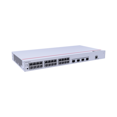 Switch Gigabit Administrable Capa 3 / 24 puertos 10/100/1000 Mbps / 4 Puertos SFP Uplink / iStack / Administración Nube Gratis