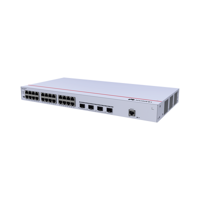 Switch Gigabit Administrable Capa 3 / 24 puertos 10/100/1000 Mbps / 4 Puertos SFP Uplink / iStack / Administración Nube Gratis