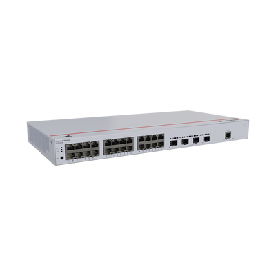 Switch Gigabit Administrable Capa 3 / 24 puertos 10/100/1000 Mbps / 4 Puertos SFP+ Uplink / iStack /Administración Nube Gratis