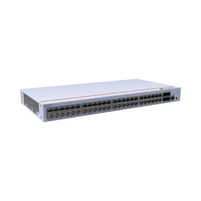 Switch Gigabit Administrable Capa 3 / 48 puertos 10/100/1000 Mbps / 4 Puertos SFP Uplink / iStack / Administración Nube Gratis