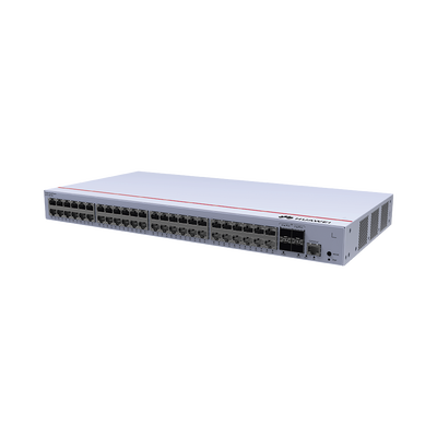 Switch Gigabit Administrable Capa 3 / 48 puertos 10/100/1000 Mbps / 4 Puertos SFP Uplink / iStack / Administración Nube Gratis