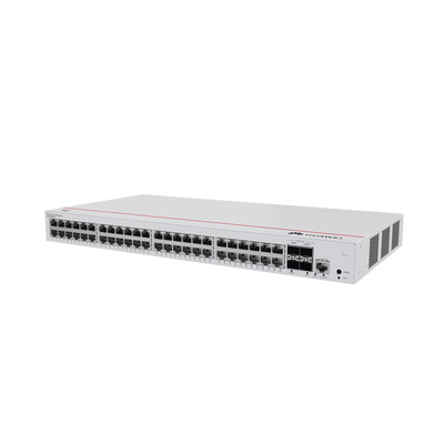 Switch Gigabit Administrable Capa 3 / 48 puertos 10/100/1000 Mbps / 4 Puertos SFP+ Uplink / iStack / Administración Nube Gratis