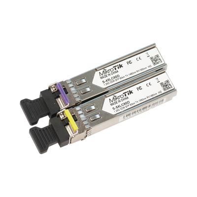 Par de modulos SFP, S-45LC80D and S-54LC80D (SM) (80km)