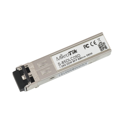 Transceptor MiniGbic SFP 1.25G LC Duplex para fibra Multi Modo 550mts