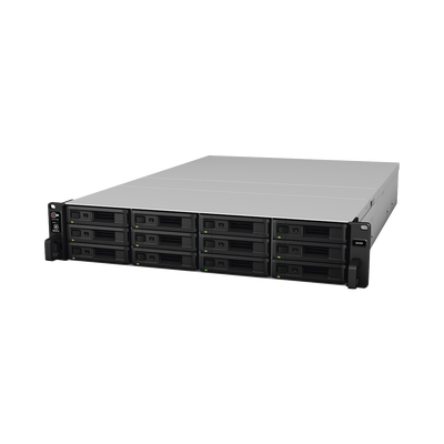 Servidor NAS para rack de 12 bahías / Expandible hasta 180 bahías / Hasta 1,536 TB