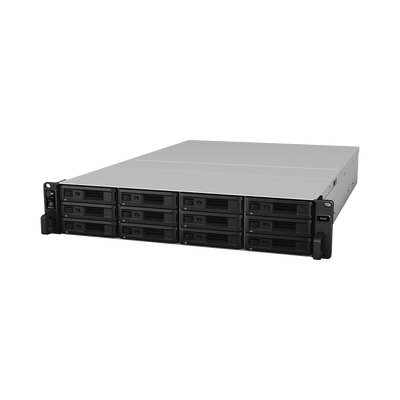 Servidor NAS para rack de 12 bahías / Expandible hasta 180 bahías / Hasta 1,536 TB