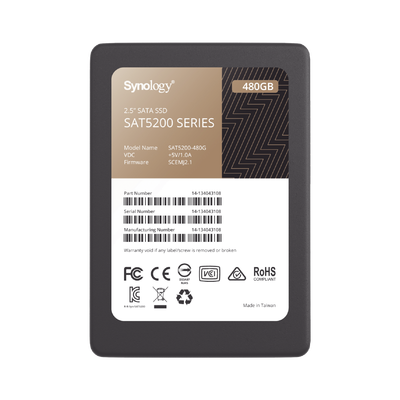 480 GB SSD , diseñada para Synology NAS