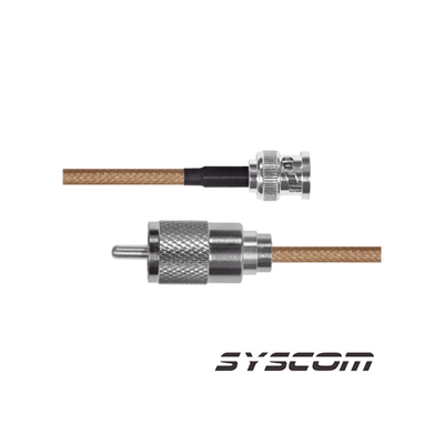 Cable LP142 con conectores BNC Macho / UHF Macho.