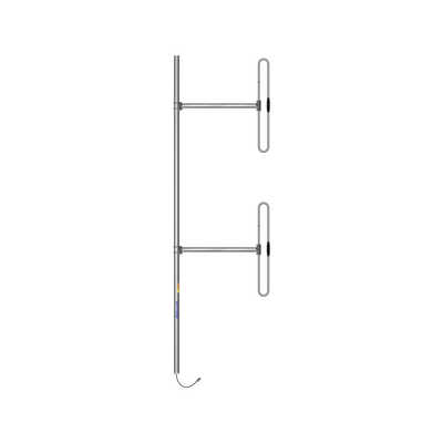 Antena Base de 2 Dipolos, 138-174 MHz, 5 dBd, 36 MHz de Ancho de Banda, Bi-direccional, 300 Watt, N Macho, Inclinación Opcional "Tilt" de 0, 2, 4, 6, 8 o 10 Grados.