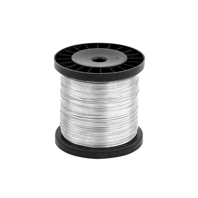 Bobina de 500 Metros / Cable de Aluminio Reforzado / 16 AWG / Para Intemperie / Ideal para Cercas Electrificadas.