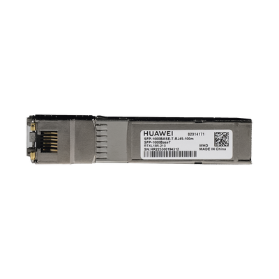 Transceptor de SFP a RJ45 / Negociación de 10/100/1000Mbps / Conector RJ45 / Distancia de hasta 100m