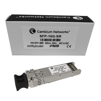 Transceptor MiniGbic SFP+ 10 Gbps Multimodo, distancia hasta 300m, conector LC