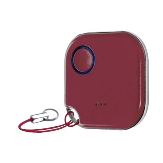 Botón Bluetooth Inalámbrico color Rojo, programe escenas de Shelly y ejecútelas con uno o varios clic