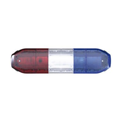 Barra de luces LED de 48", 216 LED, Dual Color,  Rojo/Azul/Ámbar/Claro, Ideal para Equipar Unidades de Seguridad Publica