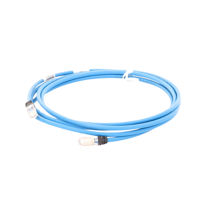 Patch Cord Cat6A, Blindado S/FTP, CM/LS0H, 10ft, Color Azul