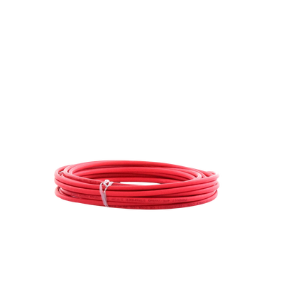 Patch Cord Cat6A, Blindado S/FTP, CM/LS0H, 25ft, Color Rojo