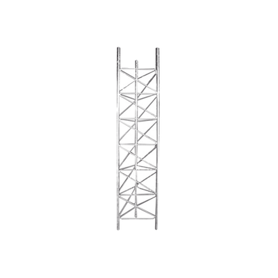 Tramo de Torre de 3 m x 60 cm de Ancho (Tubo 1-1/4" Ced. 30), Galvanizado por Inmersión en Caliente, Hasta 99 m de Elevación.