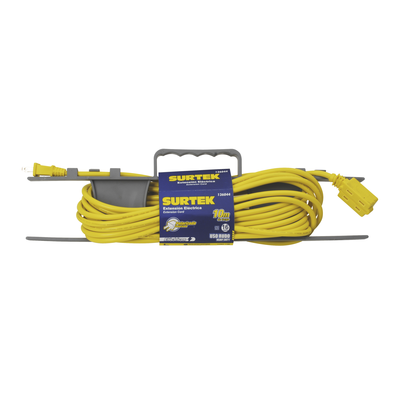 Extensión Eléctrica de Uso Rudo 2 metros / 127 V CA 10 A Máximo /  Color Amarillo.