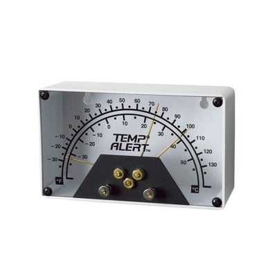 Detector analógico de temperatura ajuste de alarma por alta y baja temperatura