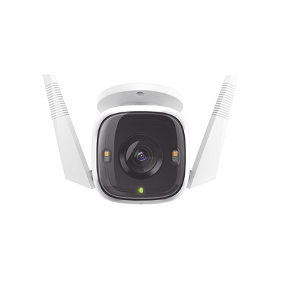 Cámara IP 4 Megapixel (2K) / Lente 3.18 mm / Wi-Fi / 30 mts IR / Exterior IP66 / Audio Bidireccional / Micro SD  hasta 256 GB / Compatible con Google y Alexa