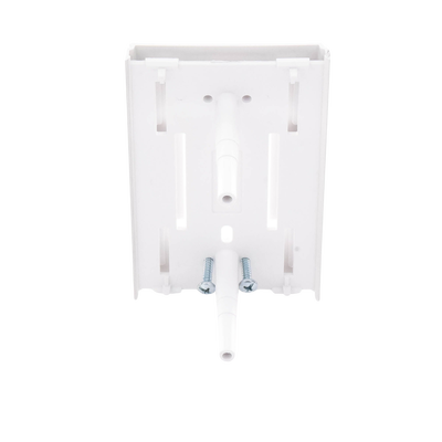 Soporte y tapa universal color blanco de PVC auto extinguible, para canaleta TEK100 (5595-10001)