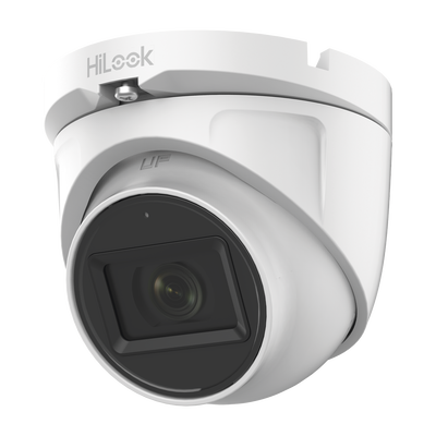 Turret TURBOHD 2 Megapixel (1080p) / Gran Angular 106° / Lente 2.8 mm / Audio por Coaxitron / 30 mts IR EXIR / Exterior IP66 / 4 Tecnologías / dWDR