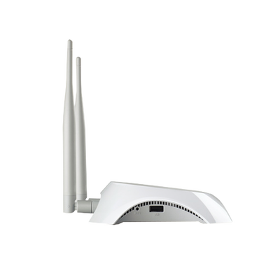 Router inalámbrico  3G/4G, 300 Mbps 1 puerto USB (3G/4G), 1 puerto WAN 10/100 Y 4 puertos LAN 10/100, 2 antenas omnidireccionales de 5 dBi