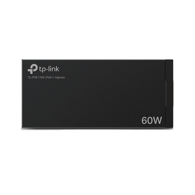 Inyector PoE++ (60W) / Gigabit 802.3 af/at/bt / 2 puerto 10/100/1000 Mbps / Plug and Play / Fuente alimientación Integrada