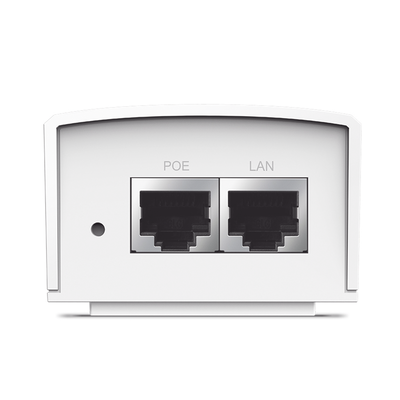 Inyector PoE Pasivo de 48V (24 Watts) / 2 puerto 10/100/1000 Mbps / Plug and Play / Montaje en Pared