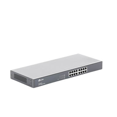 Switch Gigabit no administrable de 16 puertos 10/100/1000 Mbps para rack