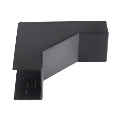 Esquinero Interior Color Negro de PVC Auto Axtinguible, Para Canaleta TMK-1720-N-CC (5220-02003)