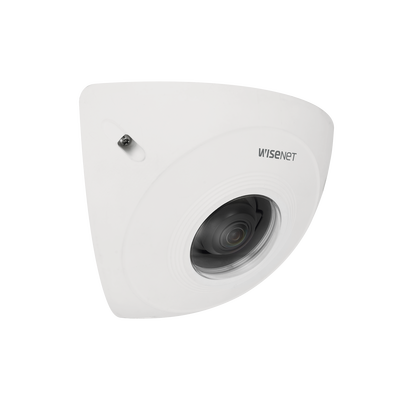 Cámara IP Antivandálica 5MP para Esquina / Lente 2.3 mm 131° / H.265 & WiseStream II / IP66 IP6K9K IK10