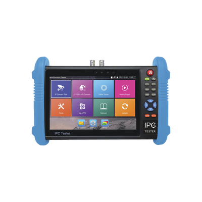 Probador de Vídeo Android con Pantalla LCD de 7" para IP ONVIF / HD-TVI 5MP (TurboHD) / Análogo, ONVIF, Wi-Fi, Scanner IP, WiFi, entrada HDMI