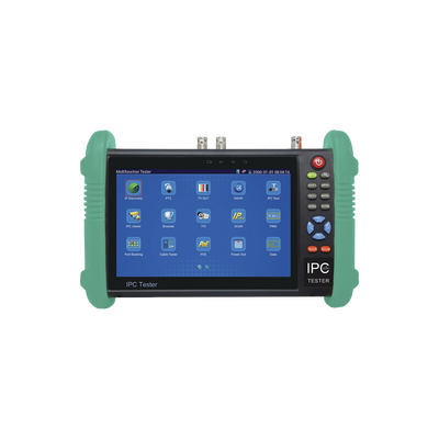 Probador de Video con Pantalla LCD de 7" para IP / HD-TVI (TurboHD) / Análogo, ONVIF, Wi-Fi, Scanner IP