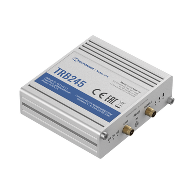 Gateway Industrial LTE M2M (Cat 4), puertos Serial RS232/RS485