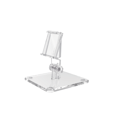 Soporte en T para Etiqueta de Tinta Electrónica / AccessPRO / Rotación de 50 Grados / Escritorio / Compatible con 2.13" - 2.66" - 2.9" - 4.2"