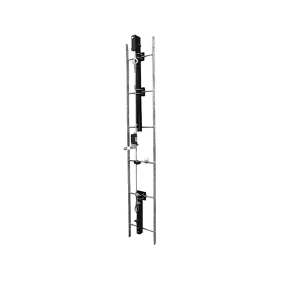 Sistema de Línea de Vida para Instalación en Escalerilla. Hasta 50' (15m) de Altura.