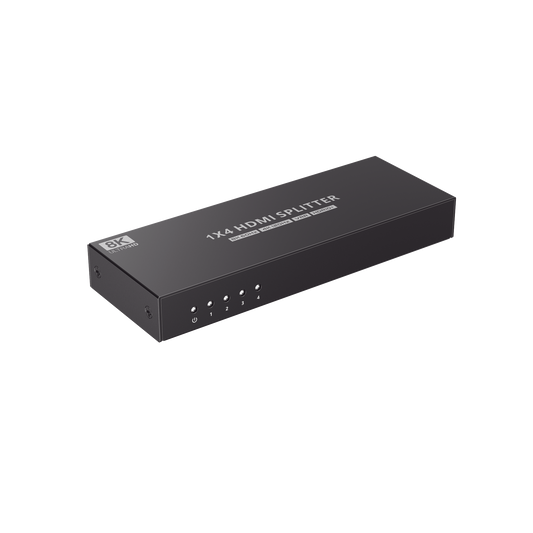 Splitter HDMI 1X4 | Velocidad de trasmisión 48 Gbps| Resolución 8K | Salida de audio| HDCP 2.3
